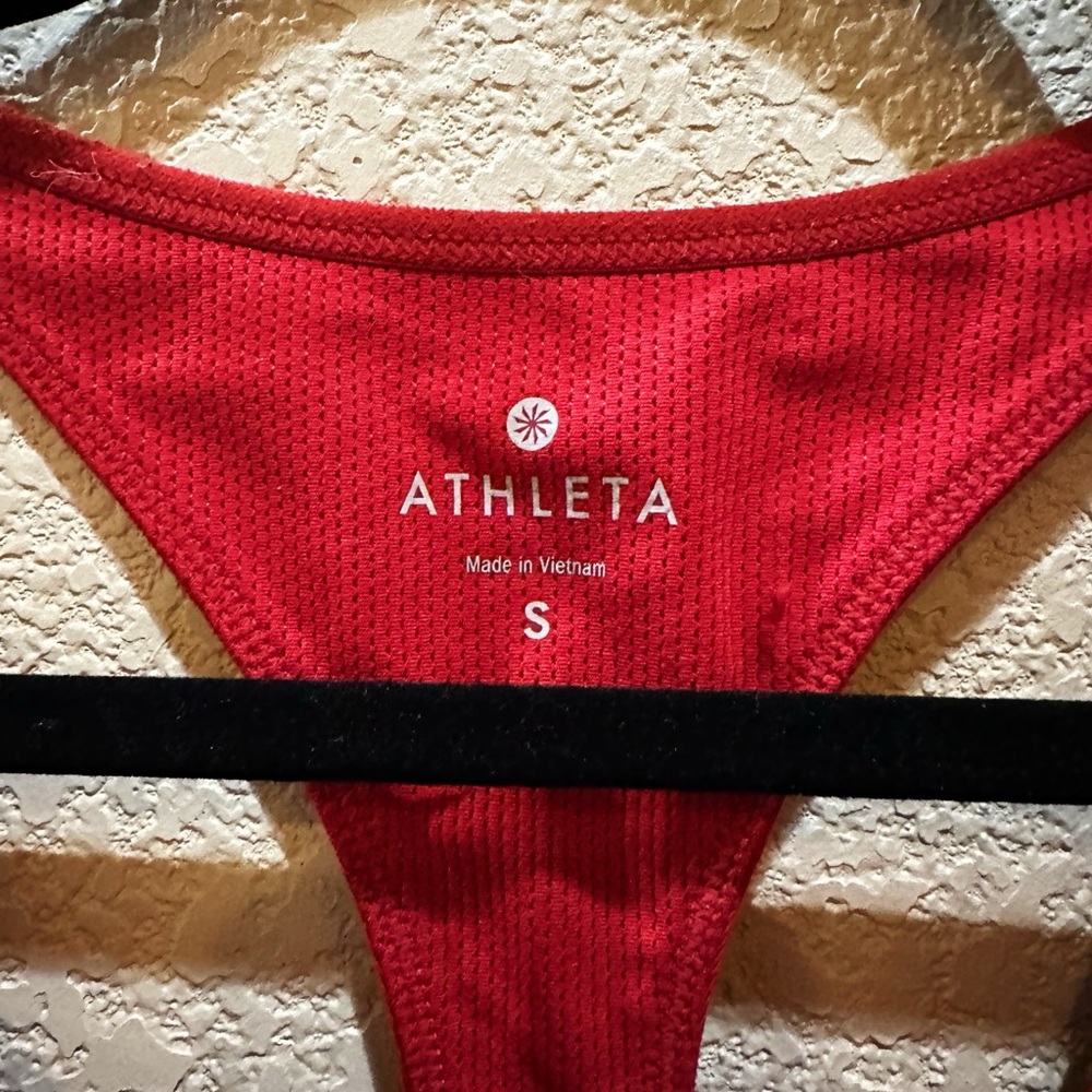 Athleta Double Dare Rcerback Sports Bra, Size Small, Res - Picture 3 of 4
